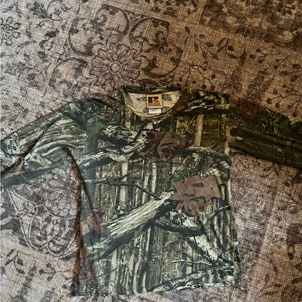 Vintage Russell Camo Longsleeve